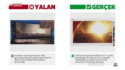 ABD televizyonu silah tanıtımını "harekatta bombalama" diye çarpıttı