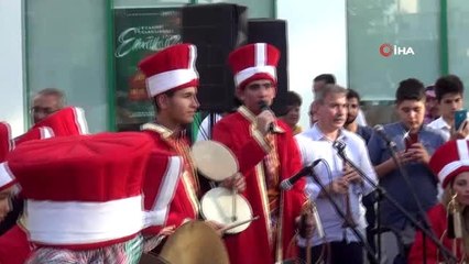 Şanlıurfa engelli mehteran takımından Mehmetçik'e anlamlı destek