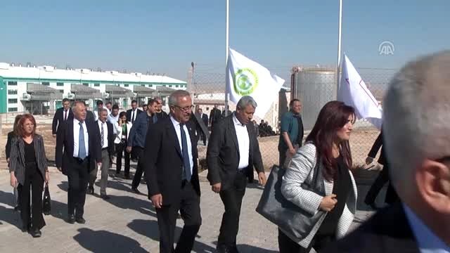 TBMM KİT Komisyonu üyeleri, Tuz Gölü Yer Altı Doğal Gaz Depolama Tesisi'nde incelemelerde bulundu