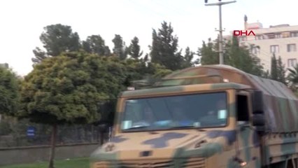 Şanlıurfa suriye sınırına askeri sevkiyatı