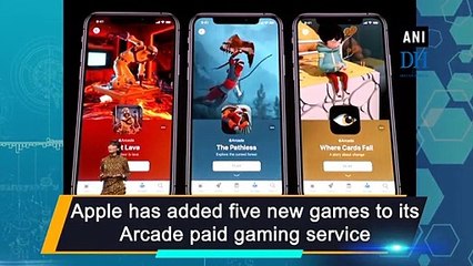 Apple Arcade gets five new games