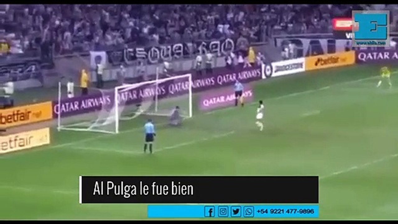 Viral: quiso imitar un penal del Pulga Rodríguez y terminó desparramado