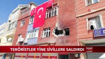 YPG'li Teröristler Yine Sivillere Saldırdı