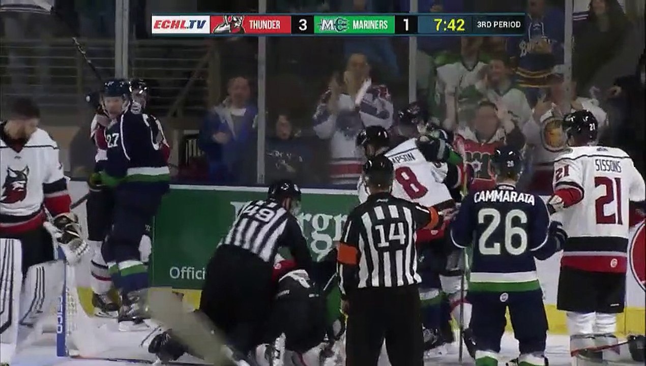 ECHL Adirondack Thunder at Maine Mariners