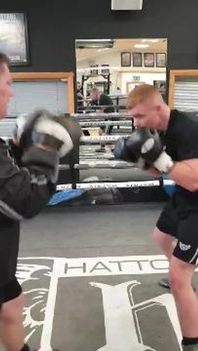 Ricky Hatton a big hit with Brett McGinty
