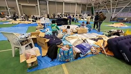 Japão contabiliza estragos