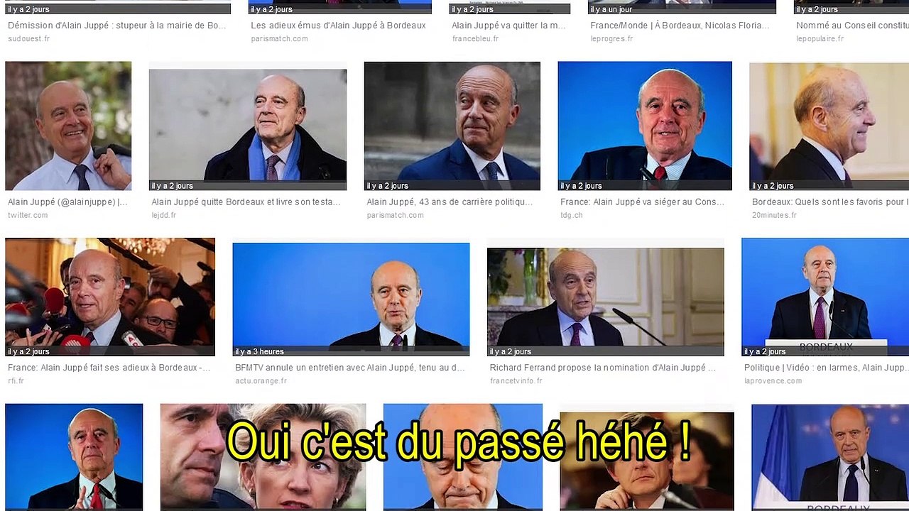 Alain juppé, la chanson