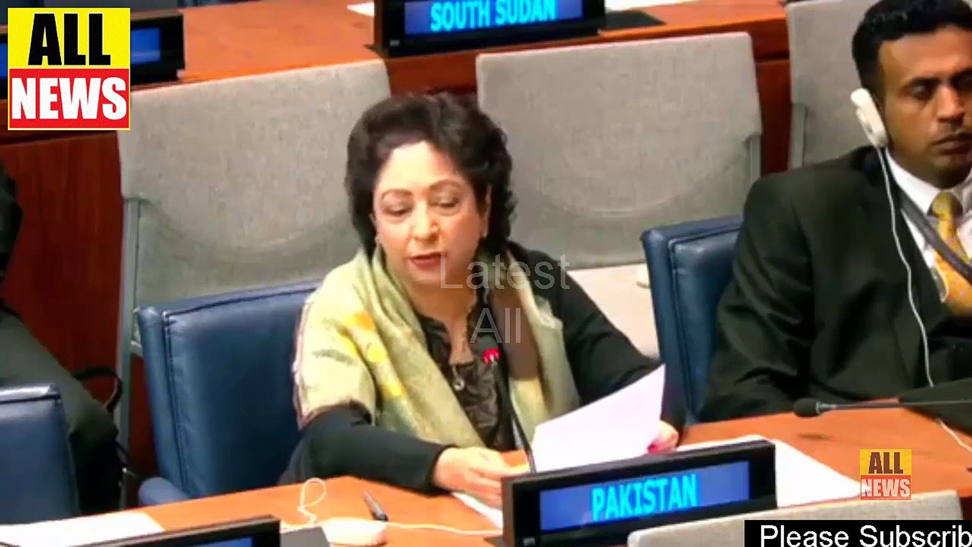 Maleeha Lodhi Speech in UN | Jammu And Kashmir | Pak Vs India