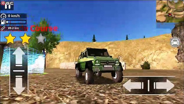 Truck Driver 6x6 Hill Driving Green Mercedes Pickup Offroad SUV Simulator Android Gameplay FHD #5
