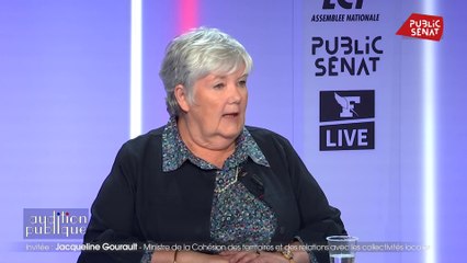 La révision des valeurs locatives aura lieu après la suppression de la taxe d’habitation, précise Jacqueline Gourault