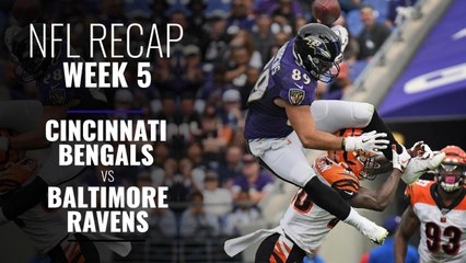 Week 6: The Ravens Win Against the Bengals