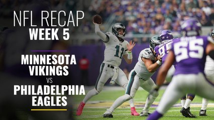 Week 6: The Vikings Win Against the Eagles