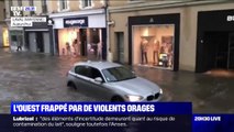Laval, La Roche-sur-Yon, Le Cellier... L'ouest de la France est frappé par de violents orages