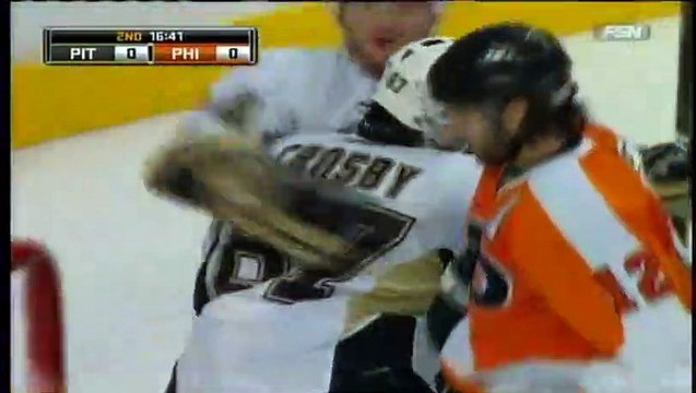 NHL Stanley Cup Playoffs 2009 Conference 1-4 Final - Pittsburgh Penguins vs Philadelphia Flyers - Game 4 Highlights