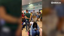 Pasajeros de El Prat tienen que cambiarse de terminal a pie para poder volver a Barcelona