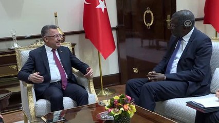 Cumhurbaşkanı Yardımcısı Oktay'ın kabulü