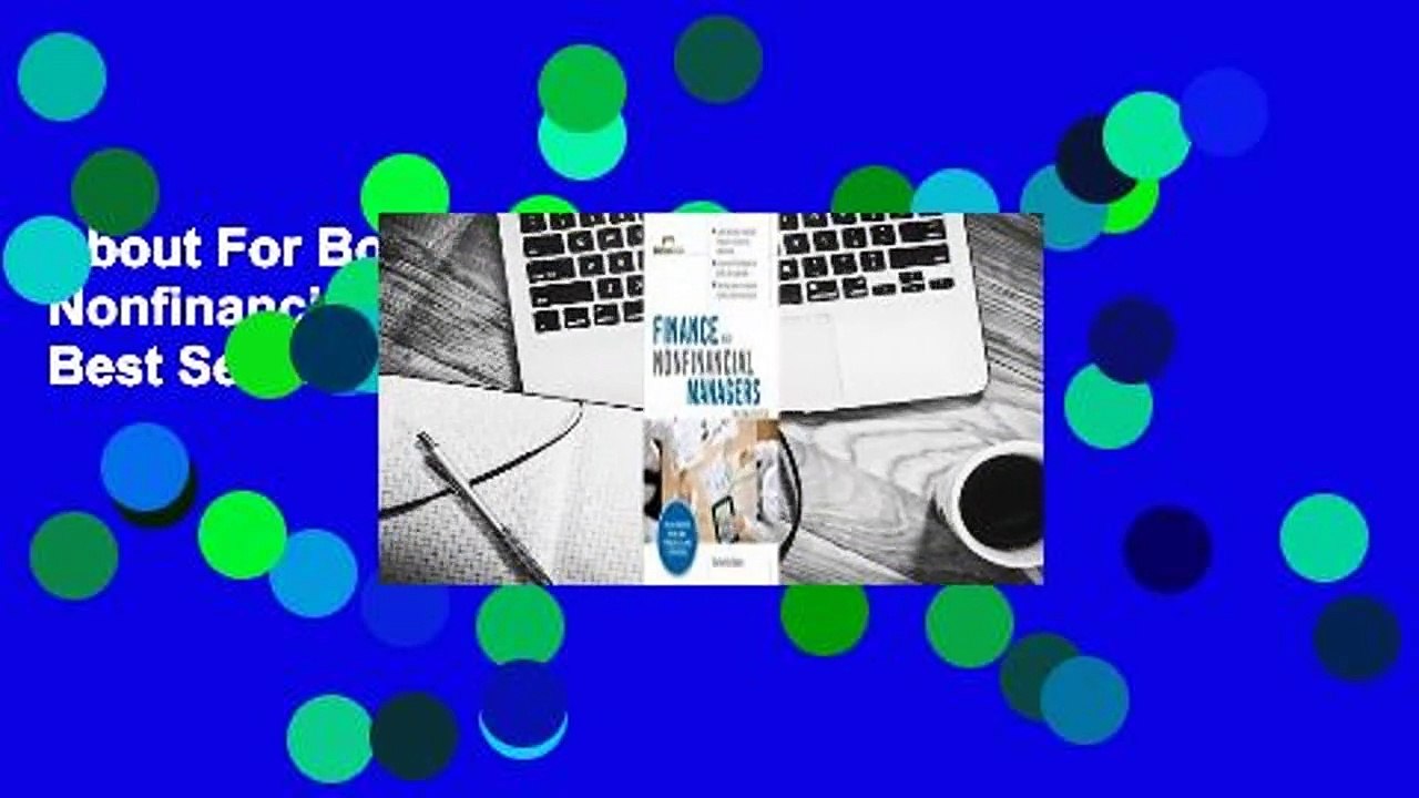 About For Books  Finance for Nonfinancial Managers  Best Sellers Rank : #2