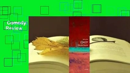 Comedy: A Very Short Introduction  Review