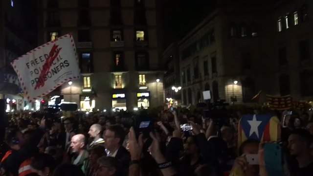 Continúan las protestas por la sentencia del 'procés'