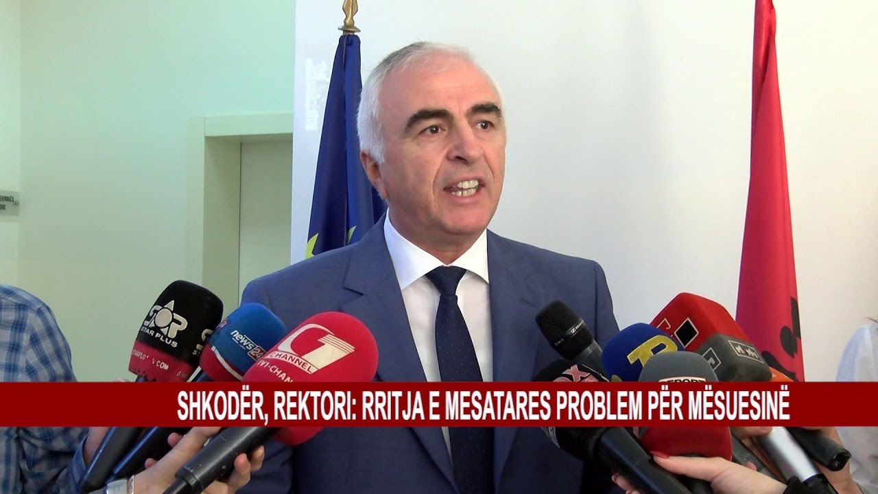 SHKODËR, REKTORI: RRITJA E MESATARES PROBLEM PËR MËSUESINË