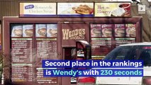 Ranking America's Quickest Fast-Food Drive-Thru's