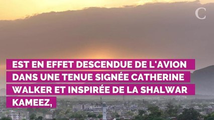 Kate Middleton au Pakistan : son bel hommage à Lady Di dès sa descente d'avion