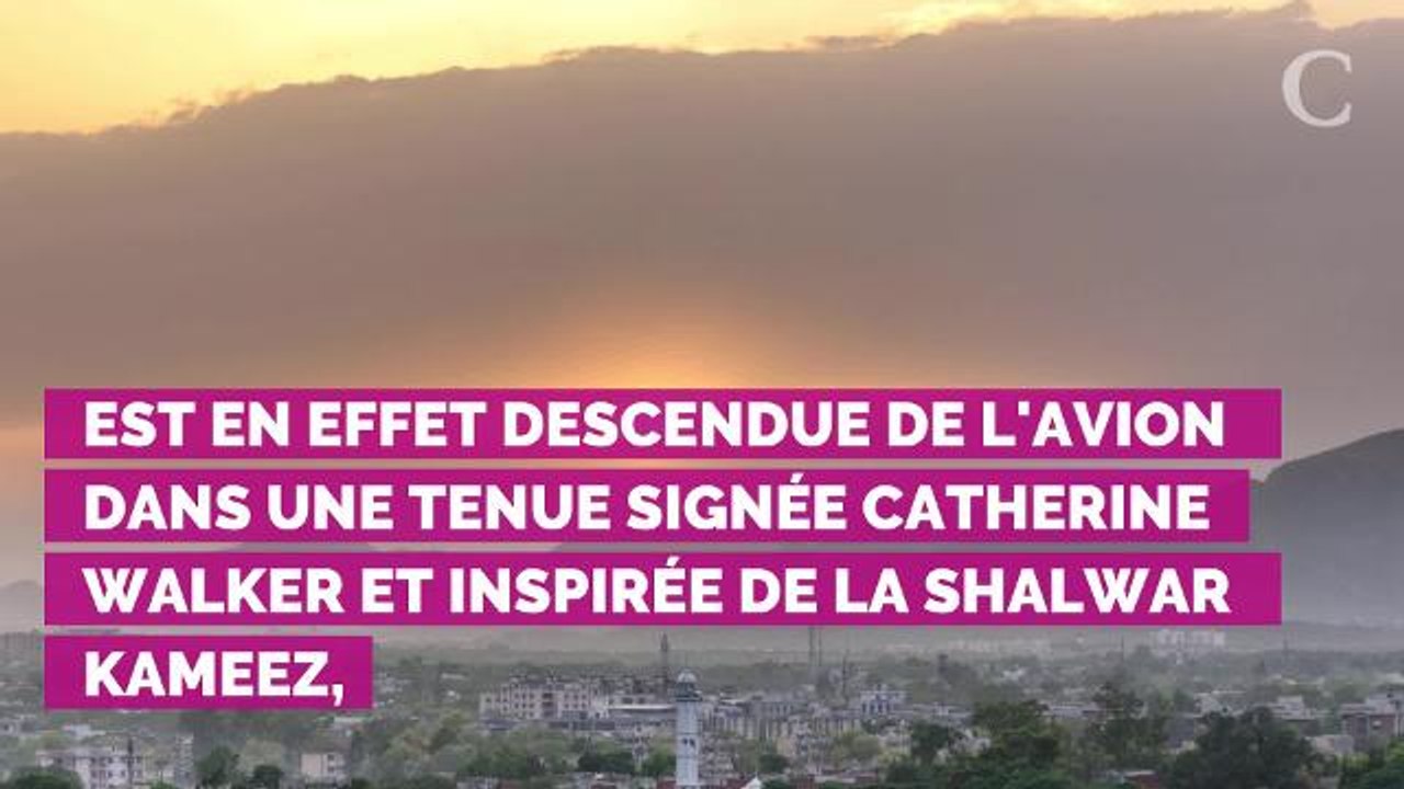 Kate Middleton au Pakistan : son bel hommage à Lady Di dès sa descente d'avion