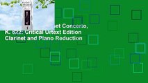 Full E-book  Clarinet Concerto, K. 622: Critical Urtext Edition Clarinet and Piano Reduction