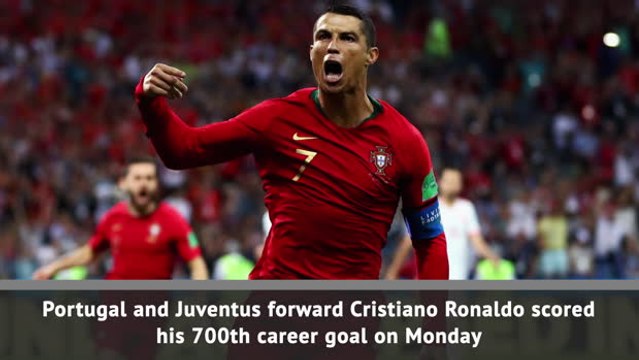 Ronaldo scores 700th career goal