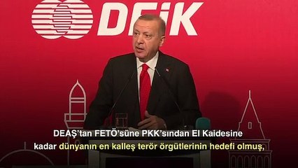 Erdoğan Twitter hesabından paylaştı: Bir kere yükselen bayrak, bir daha inmez!