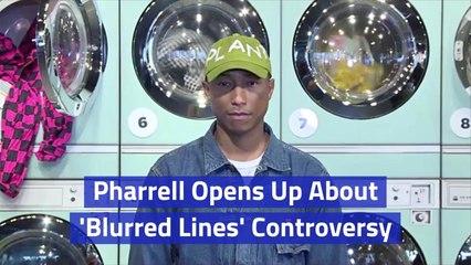 Pharrell Talks About 'Blurred Lines'