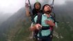 Paragliding Indian Funny video -scared man - funniest video - paragliding went wrong