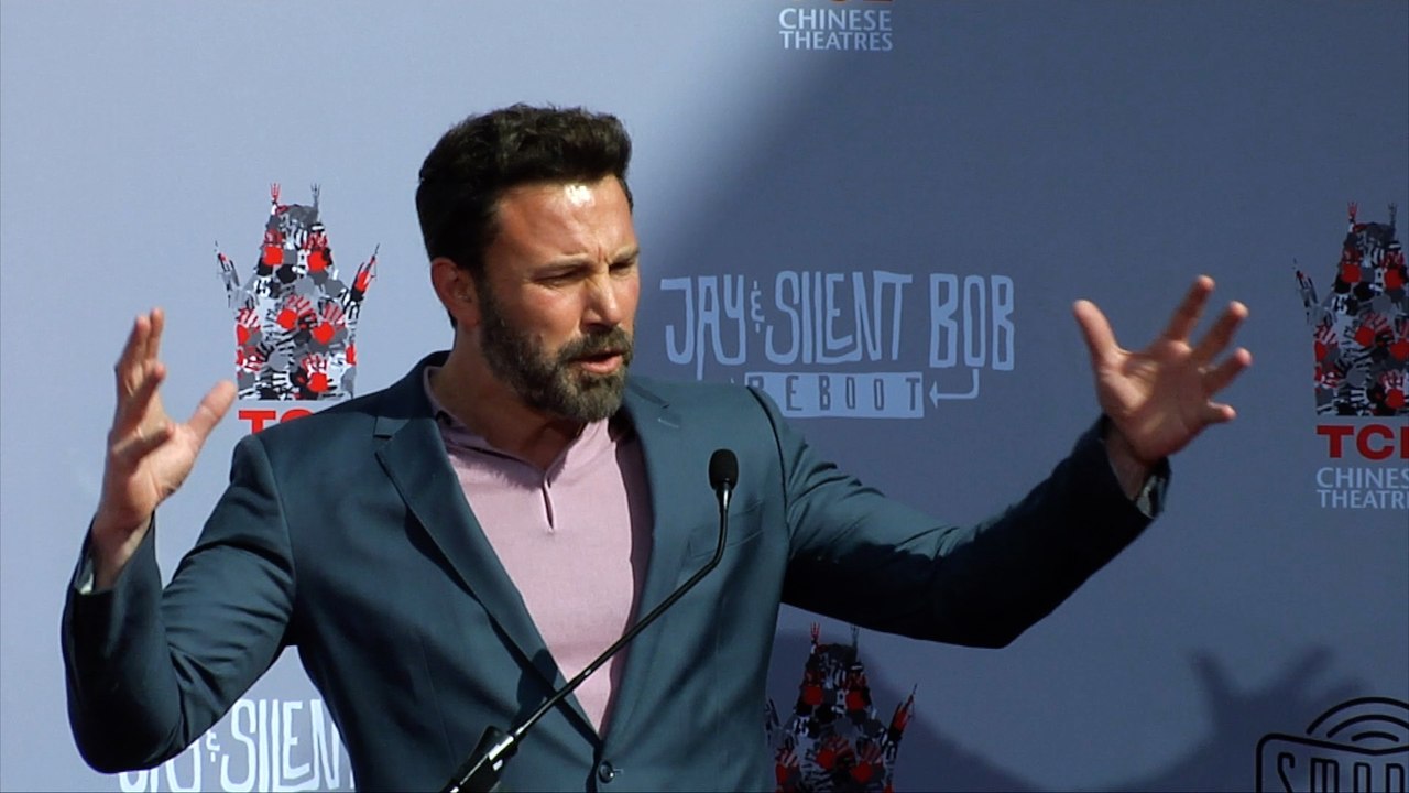 Ben Affleck Speech at Kevin Smith & Jason Mewes Handprint and Footprint Ceremony