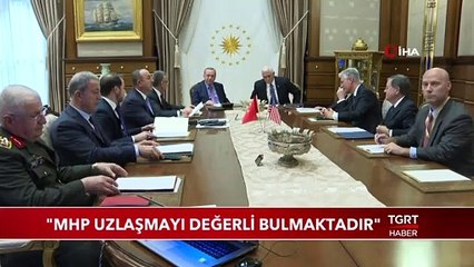 Devlet Bahçeli: "MHP Uzlaşmayı Değerli Bulmaktadır"