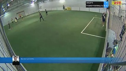 But de Cyril (6-9) - GOLDY'S Vs FITZROY FOOTBALL CLUB - 17/10/19 21:00 - LIGUE 1