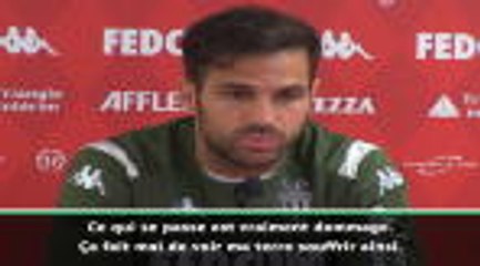 10e j. - Fabregas : "Ça fait mal de voir ma terre souffrir"