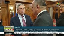 Diosdado Cabello realiza visita de trabajo en Moscú