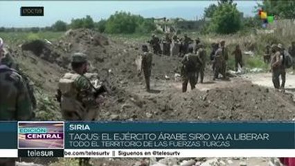 Siria enfrentará operación militar turca con todos los medios legales