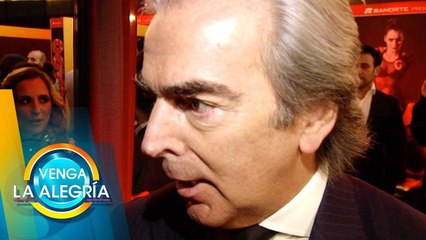 Lorenzo Lazo no hablará de la hija de Edith González, por seguridad de la menor. | Venga La Alegría