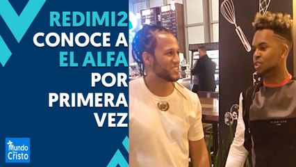 Redimi2 y El Alfa se conocen por primera vez  | Mira lo que dijo Redimi2 de Almighty