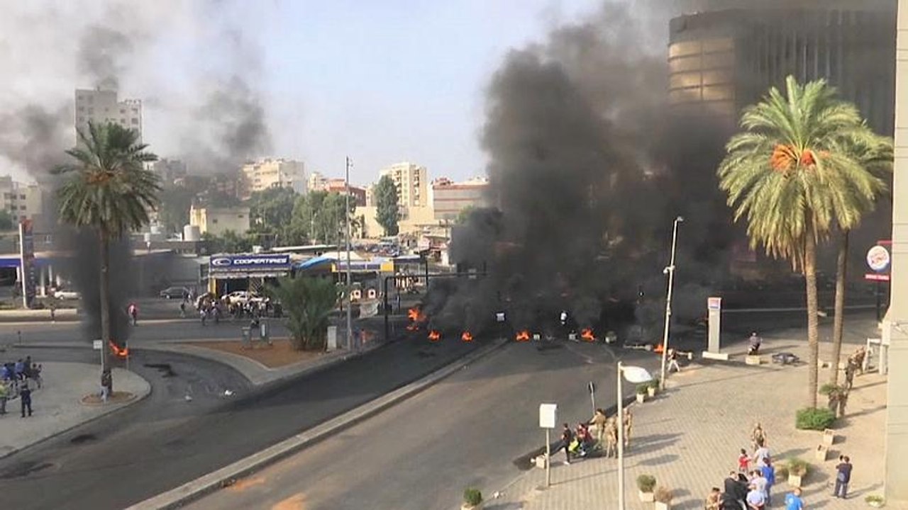 Ausschreitungen bei Protesten im Libanon