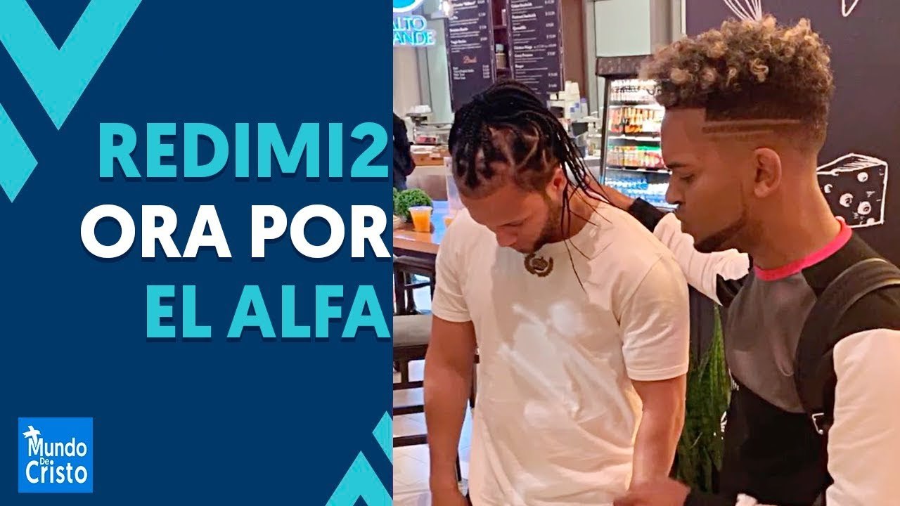 Redimi2 ora por El Alfa | Llora mientras canta 