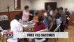 Free influenza vaccines available for children, seniors and pregnant women