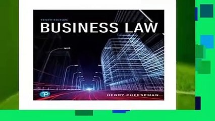 [NEW RELEASES]  Business Law (What s New in Business Law)