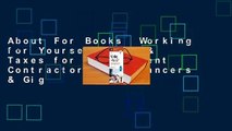 About For Books  Working for Yourself: Law & Taxes for Independent Contractors, Freelancers & Gig