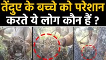 Leopard Cub को परेशान करने का Viral Video, Gir Forest में ये लोग कौन ? | वनइंडिया हिंदी