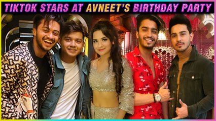 TikTok Stars Hasnain, Nagma, Faiz, Shadan & Anam Darbar At Avneet Kaur's Birthday Party | 2019