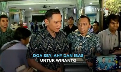 Menpar, SBY, AHY, IBAS Jenguk Wiranto