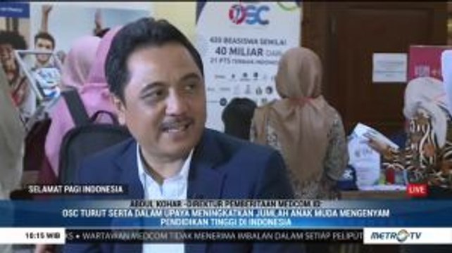 OSC Medcom Tingkatkan Angka Partisipasi Pendidikan Tinggi di Indonesia