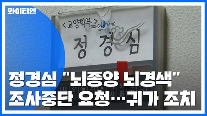 "정경심 '뇌종양·뇌경색' 진단"...檢, 신병처리 고심 / YTN